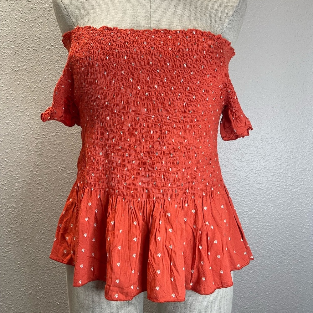 JAPNA Stretch Women Clover Short Sleeved Top